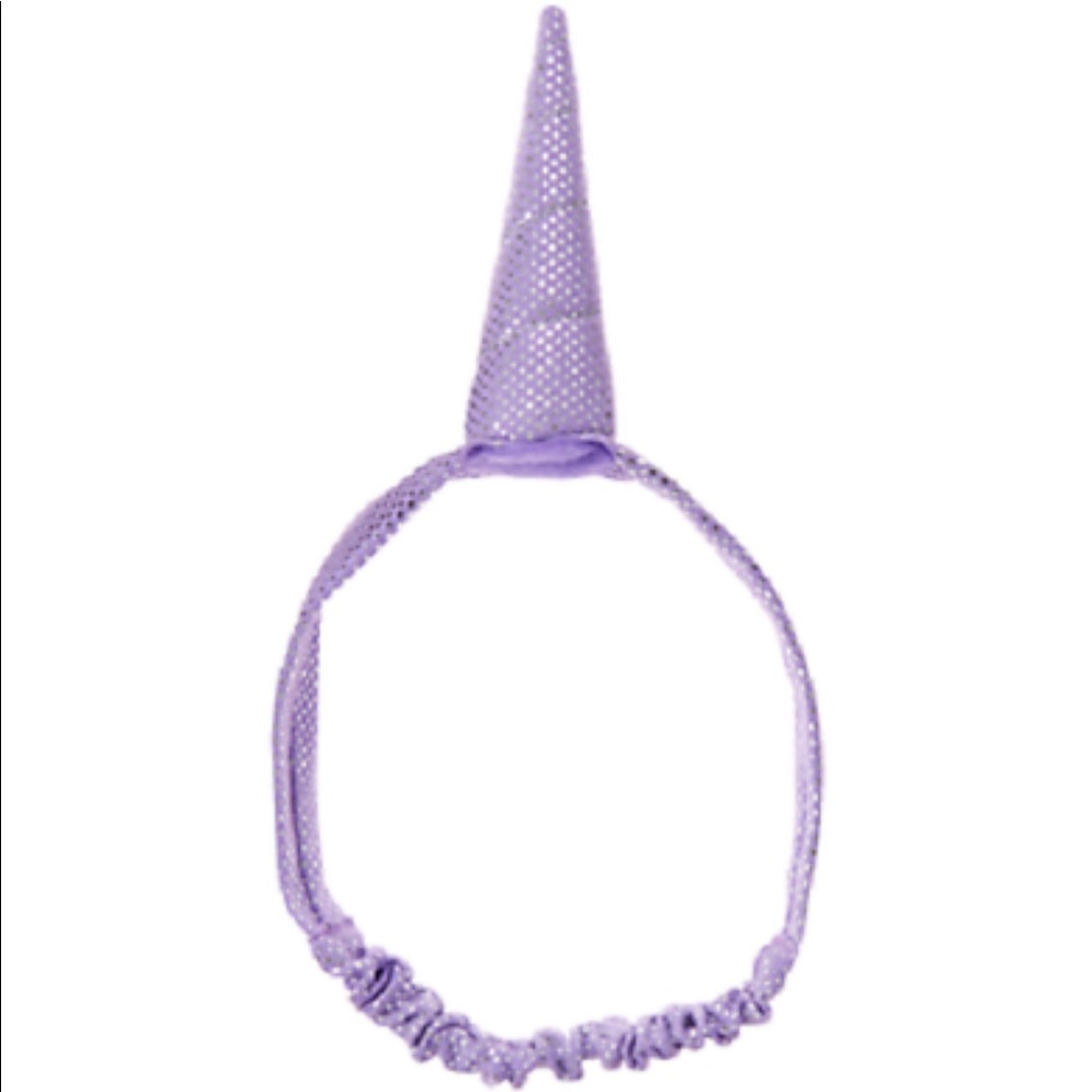 Gymboree baby purple unicorn headband (party idea)